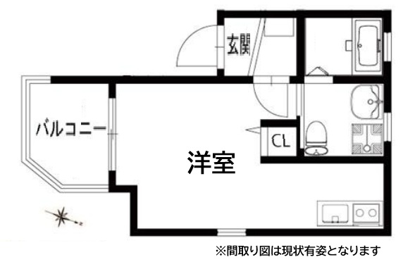 EXSONIA FIVE 101|神戸市長田区細田町(JR山陽本線新長田駅)のアパート間取 EXSONIA FIVE 101|神戸市長田区細田町(JR山陽本線新長田駅)のアパート間取