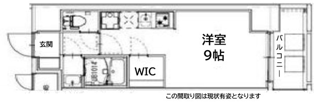 Alivis神戸駅前 506|神戸市中央区古湊通(JR東海道本線(近畿)神戸駅)のマンション間取 Alivis神戸駅前 506|神戸市中央区古湊通(JR東海道本線(近畿)神戸駅)のマンション間取