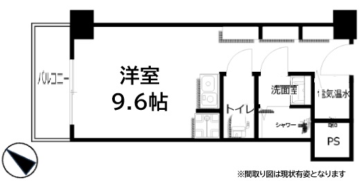 元町アーバンライフ 809|神戸市中央区元町通(JR東海道本線(近畿)元町駅)のマンション間取 元町アーバンライフ 809|神戸市中央区元町通(JR東海道本線(近畿)元町駅)のマンション間取