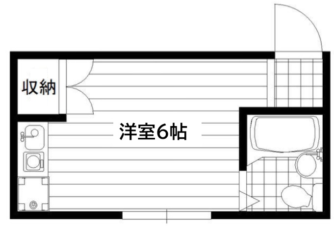 コーポクレドール 102|神戸市灘区船寺通(阪神本線西灘駅)のアパート間取 コーポクレドール 102|神戸市灘区船寺通(阪神本線西灘駅)のアパート間取