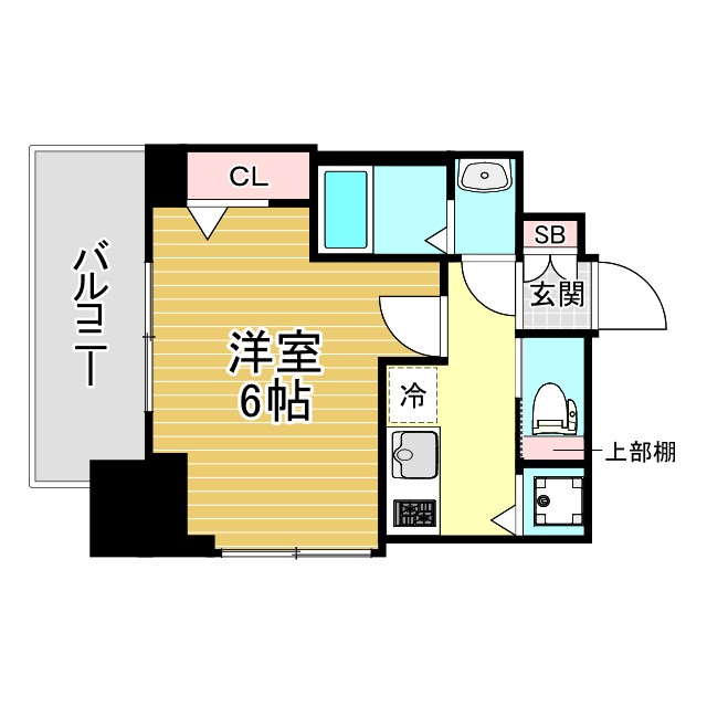 ファーストフィオーレ神戸スペラーレ 904|神戸市兵庫区下沢通(神戸高速線新開地駅)のマンション間取 ファーストフィオーレ神戸スペラーレ 904|神戸市兵庫区下沢通(神戸高速線新開地駅)のマンション間取