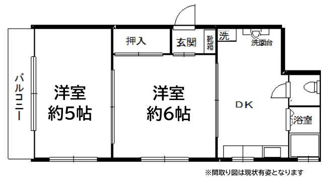 シャトー神戸 201|神戸市中央区上筒井通(阪急神戸線春日野道駅)のマンション間取 シャトー神戸 201|神戸市中央区上筒井通(阪急神戸線春日野道駅)のマンション間取